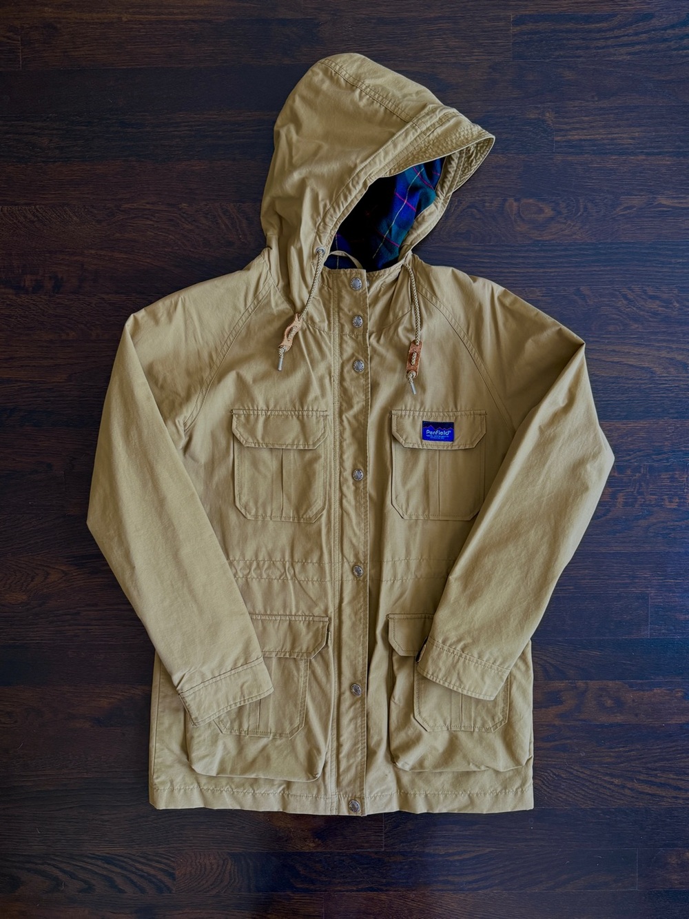 Madewell x Penfield Kasson Utility Jacket with Plaid Lining